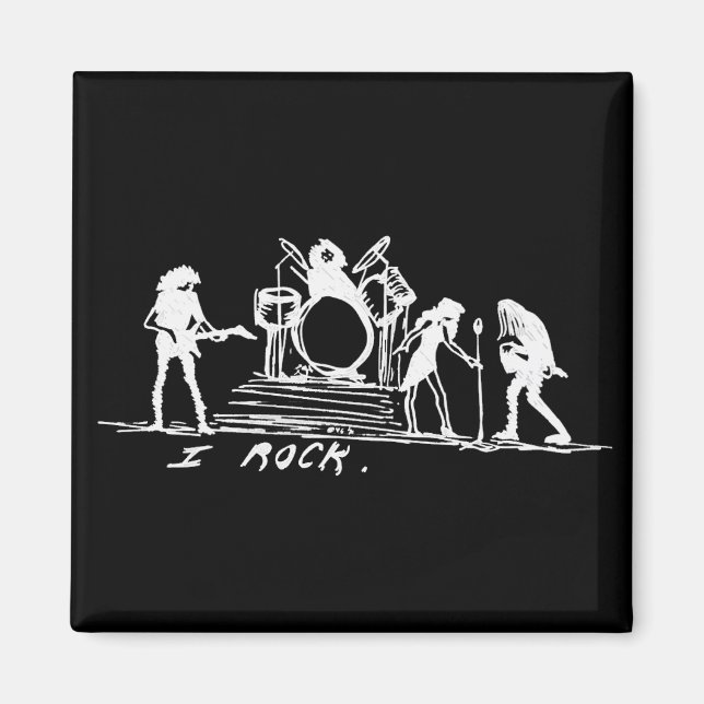 I STEN Mörk Magnet (Framsidan)