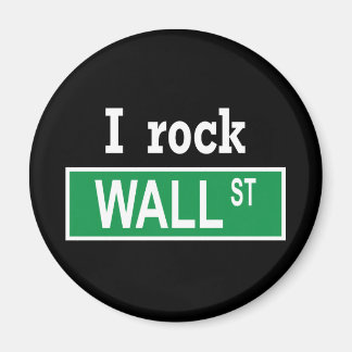 "I sten Wall street" Magnet