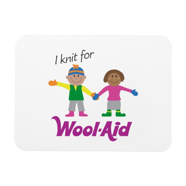 I Sticka för Wool Aid Flexibel magnet (Horisontell)
