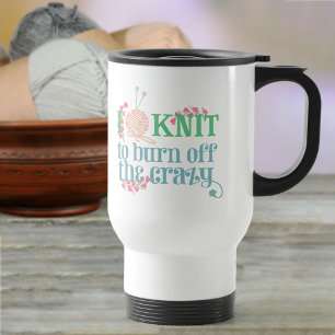 I Sticka ... Knitting Sayed Typography for Knitter Resemugg