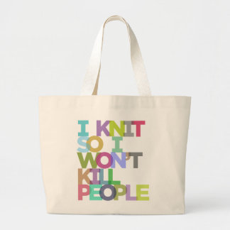 I Sticka så jag vill inte Döda folk Jumbo Tote Tygkasse