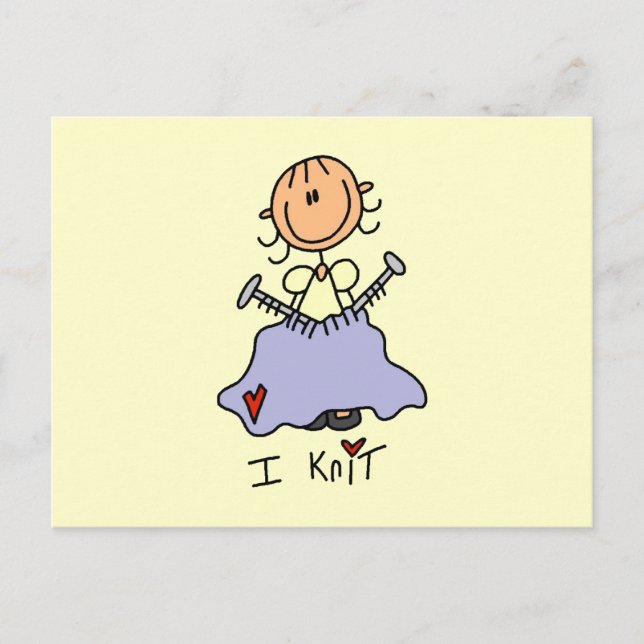 I Sticka Vykort (Framsida)