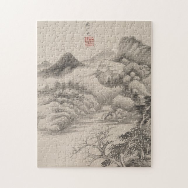 I stilen av olikt gammalt styr | B&W Pussel (Vertikal)