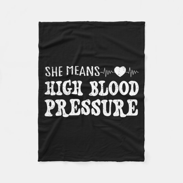 I Still Give Him Butterflies, She Means High Blood Fleecefilt (Framsidan)