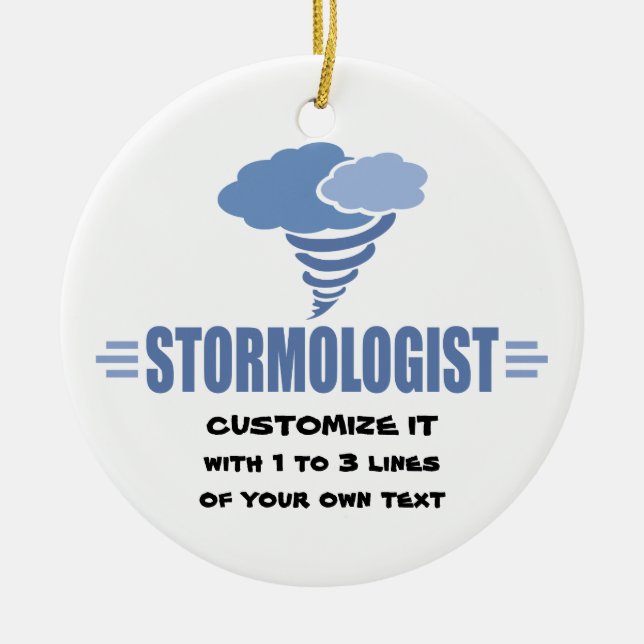 I Storms i Kärlek Julgransprydnad Keramik (Framsidan)