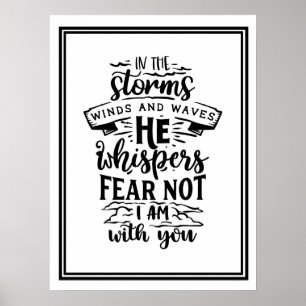 I Storms-Vinden och Vågar Poster