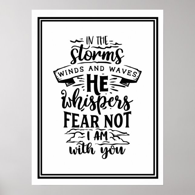 I Storms-Vinden och Vågar Poster (Framsidan)