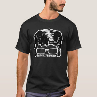 I stort Brandon logotypT-tröja! (Svart) Tee