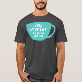 i student springa på kaffe 1 t shirt