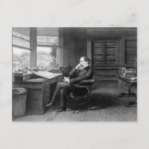 I studien av Charles Dickens Vykort