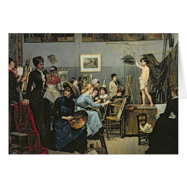 I studion hälsningskort (Framsidan Horizontal)