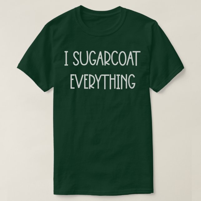 I Sugarrock Allting Baking Funny Novelty T Shirt (Design framsida)