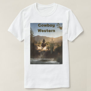 I Sunset: Firande av Cowboys äldre T Shirt