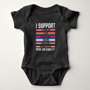 I Support Lesbian Gay Bisexual Trans Asexual Panse T Shirt
