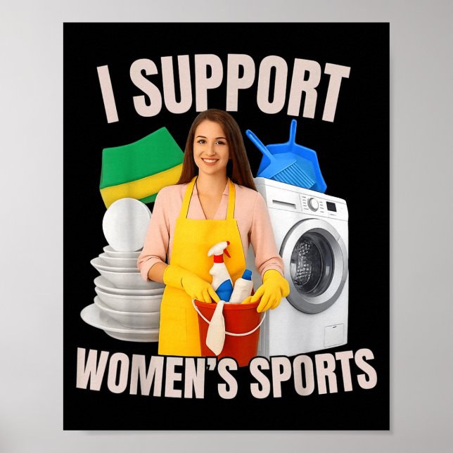 I Suprt Women's Srts Unwearable Aduld Humor Bootle Poster (Framsidan)