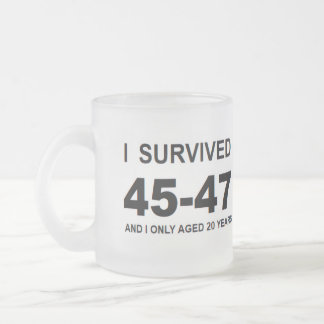 I Survived 45-47 Frostad Glasmugg