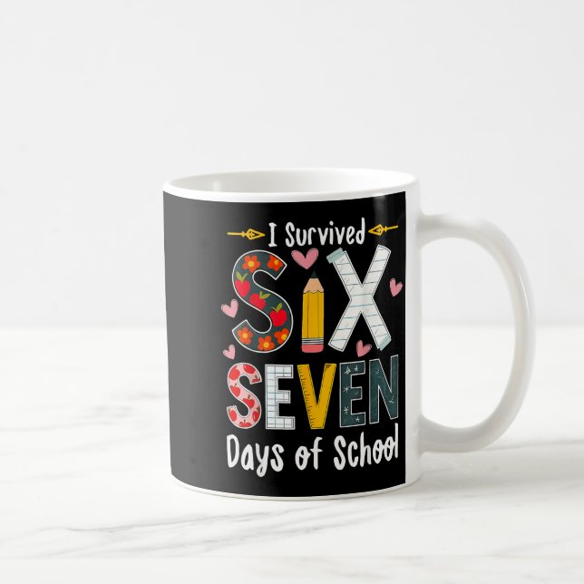 I Survived 67 Days Of School Funny 67 Teachers Stu Kaffemugg (Höger)