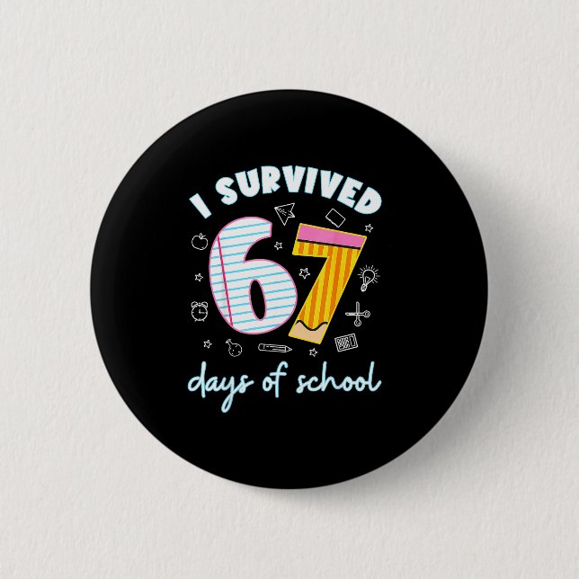 I Survived 67 Days Of School Funny 67 Teachers Stu Knapp (Framsida)
