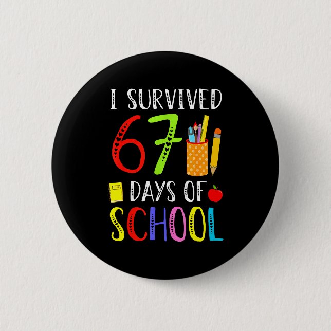 I Survived 67 Days Of School Funny 67 Teachers Stu Knapp (Framsida)