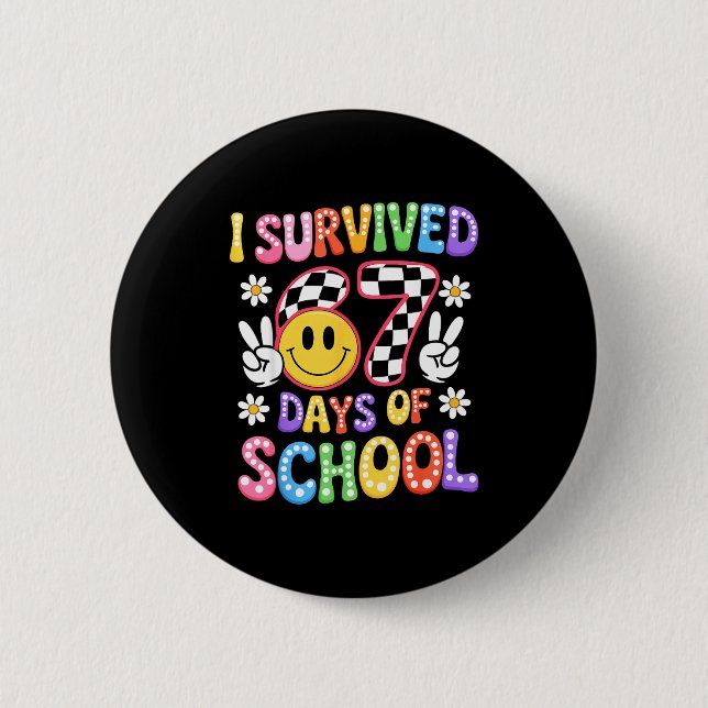 I Survived 67 Days Of School Funny 67 Teachers Stu Knapp (Framsida)