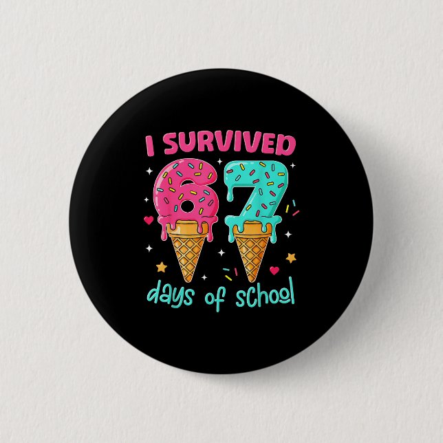 I Survived 67 Days Of School Funny 67 Teachers Stu Knapp (Framsida)