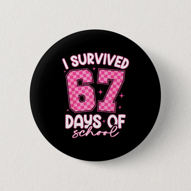 I Survived 67 Days Of School Funny 67 Teachers Stu Knapp (Framsida)