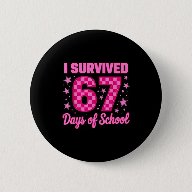 I Survived 67 Days Of School Funny 67 Teachers Stu Knapp (Framsida)