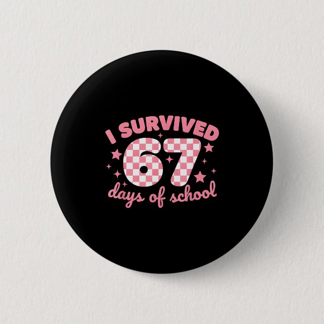I Survived 67 Days Of School Funny 67 Teachers Stu Knapp (Framsida)