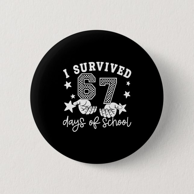 I Survived 67 Days Of School Funny 67 Teachers Stu Knapp (Framsida)