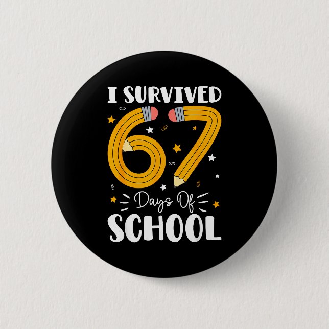 I Survived 67 Days Of School Funny 67 Teachers Stu Knapp (Framsida)