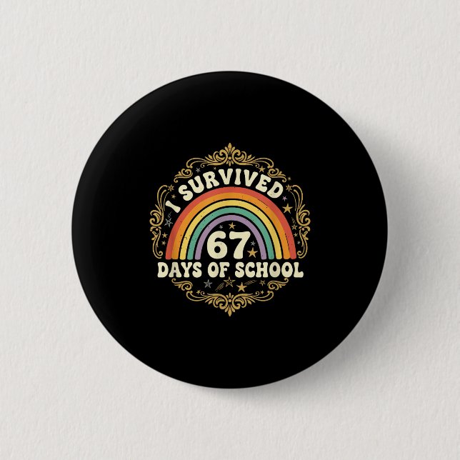 I Survived 67 Days Of School Funny 67 Teachers Stu Knapp (Framsida)