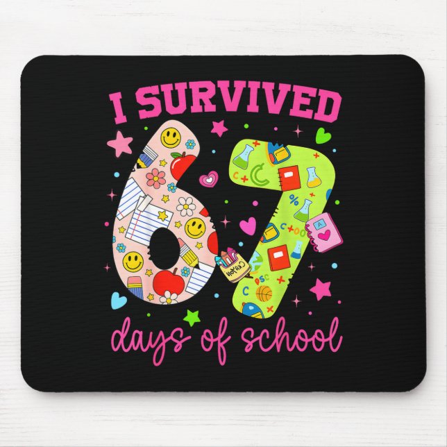I Survived 67 Days Of School Funny Camouflage Boy  Musmatta (Framsidan)