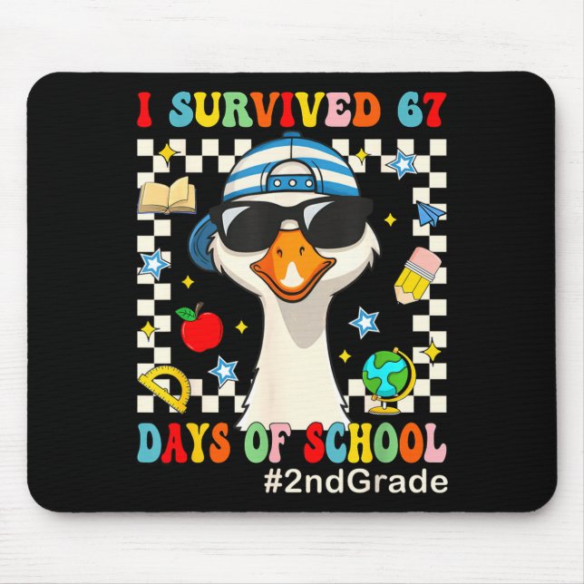 I Survived 67 Days Of School Funny Goose Boys 2nd  Musmatta (Framsidan)