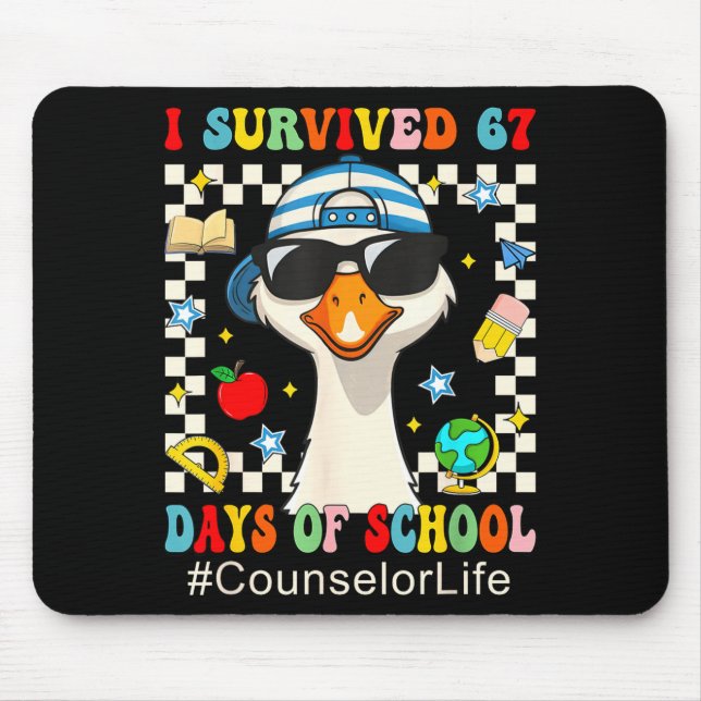 I Survived 67 Days Of School Funny Goose Boys Coun Musmatta (Framsidan)