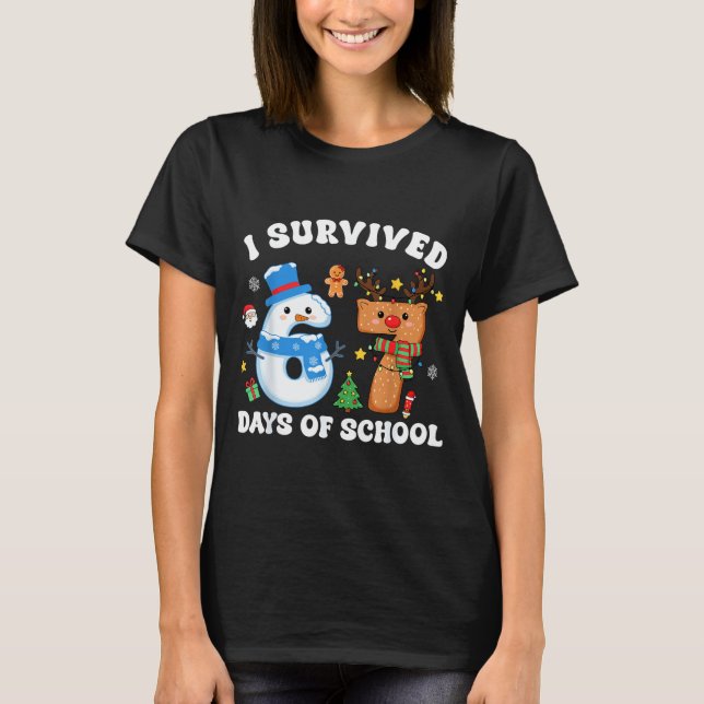 I Survived 67 Days Of School Funny Meme Six Seven  T Shirt (Framsida)