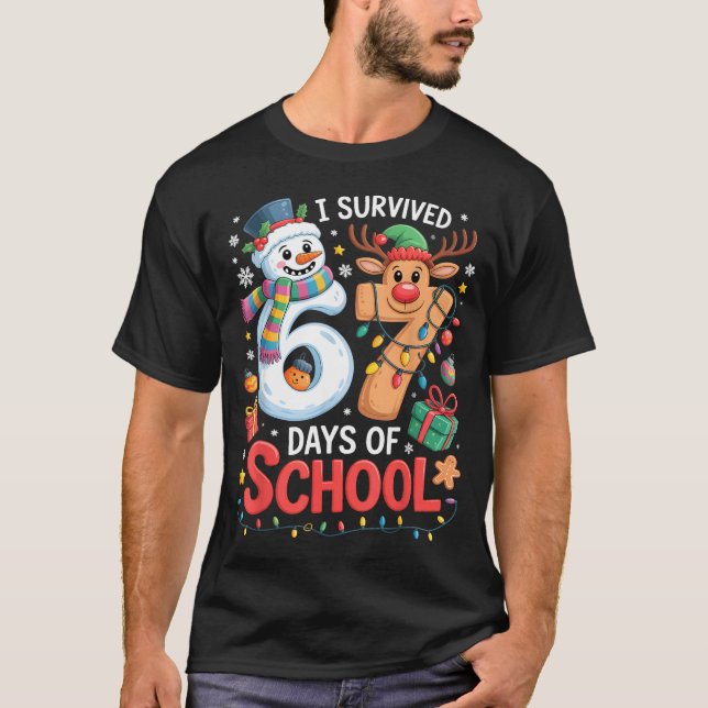 I Survived 67 Days Of School Funny Meme Six Seven  T Shirt (Framsida)