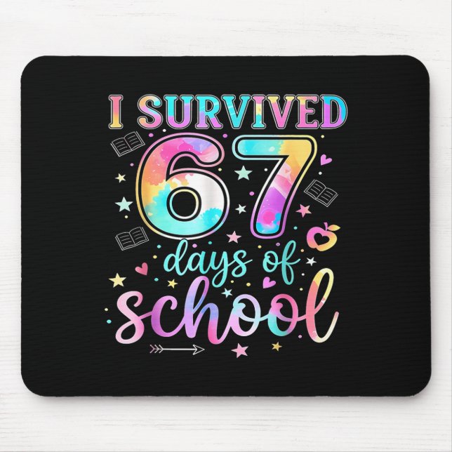 I Survived 67 Days Of School Funny Meme Teacher St Musmatta (Framsidan)