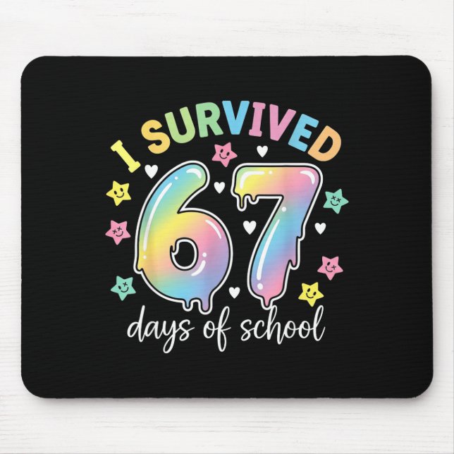 I Survived 67 Days Of School Funny Meme Teacher St Musmatta (Framsidan)