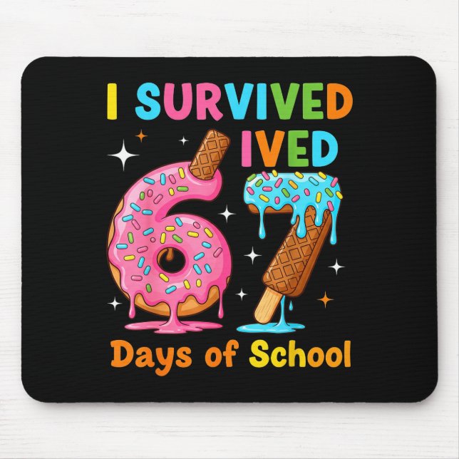 I Survived 67 Days Of School Funny Meme Teacher St Musmatta (Framsidan)