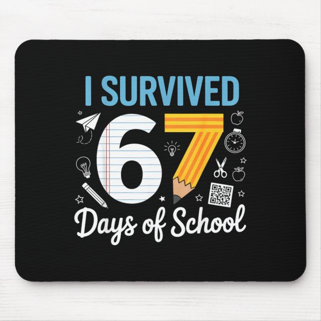 I Survived 67 Days Of School Funny Meme Teacher St Musmatta (Framsidan)