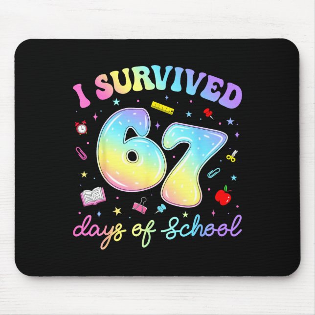 I Survived 67 Days Of School Funny Meme Teacher St Musmatta (Framsidan)