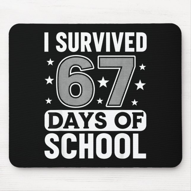 I Survived 67 Days Of School Funny Meme Teacher St Musmatta (Framsidan)