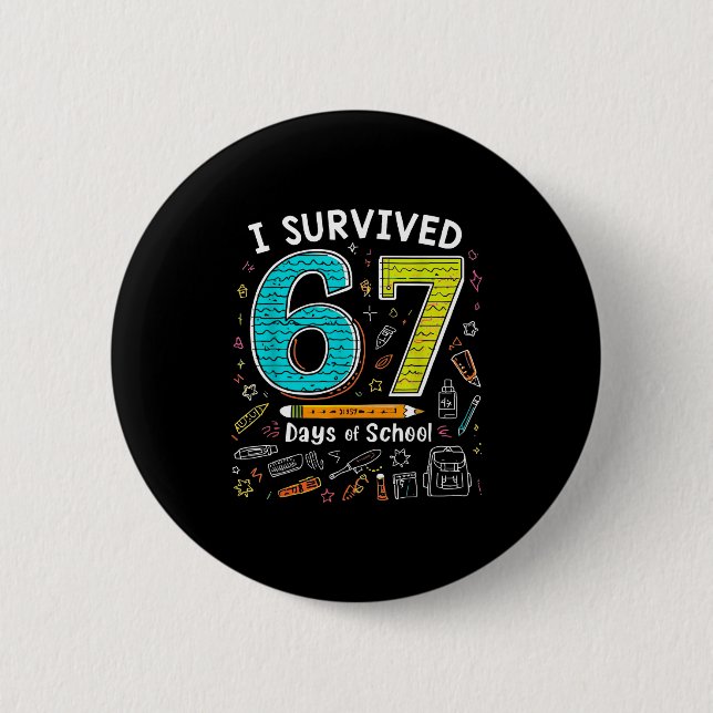 I Survived 67 Days Of School _ Funny Teacher &amp; Knapp (Framsida)