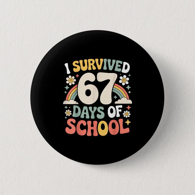 I Survived 67 Days Of School Funny Teacher And Stu Knapp (Framsida)