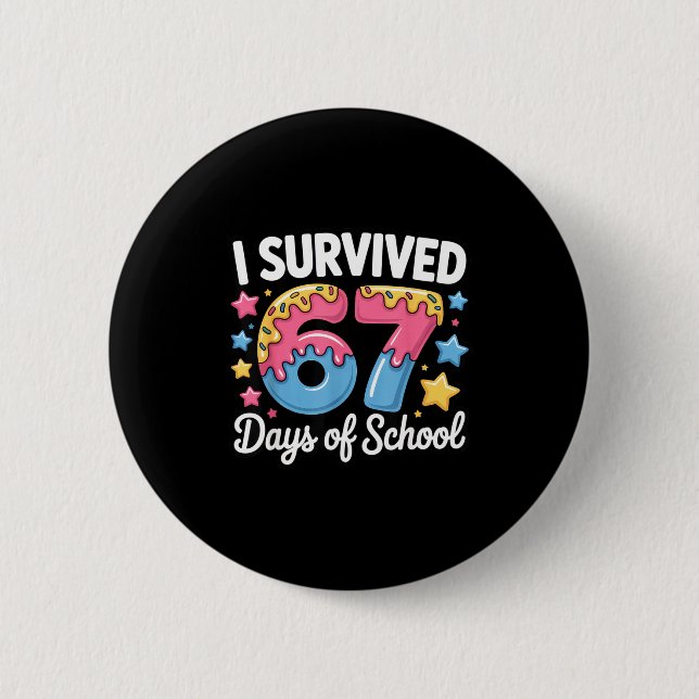 I Survived 67 Days Of School Funny Teacher Back To Knapp (Framsida)
