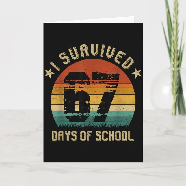 I Survived 67 Days Of School Six Seven Teachers St Kort (Framsida)