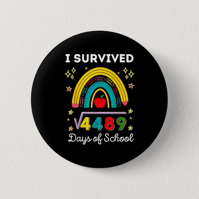 I Survived 67 Days Of School Teachers Students Six Knapp (Framsida)