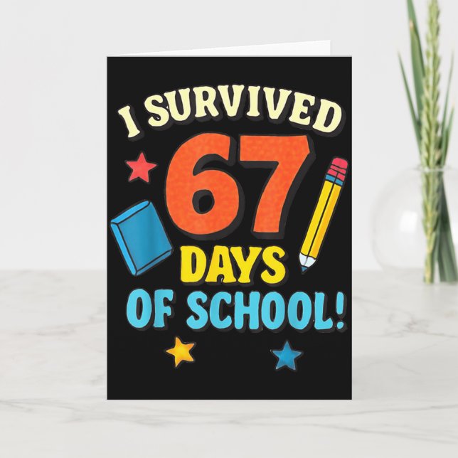 I Survived 67 Six Seven Days Of School Teachers Bo Kort (Framsida)