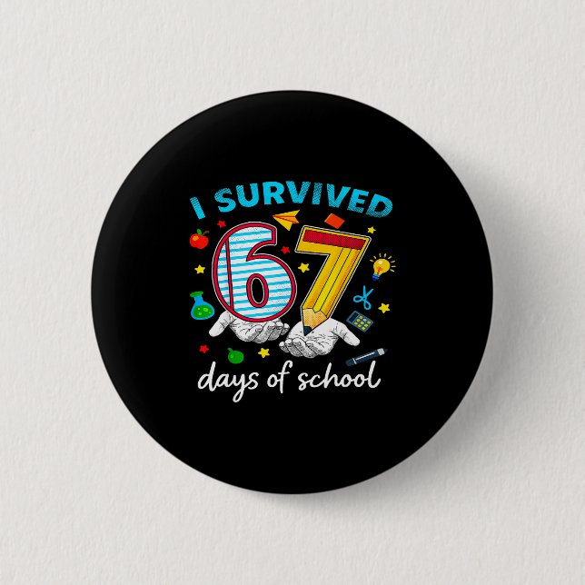 I Survived 67th Day Of School Six Seven Kids  Knapp (Framsida)