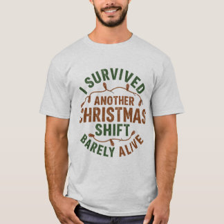 I Survived Another Classroom Christmas T Shirt